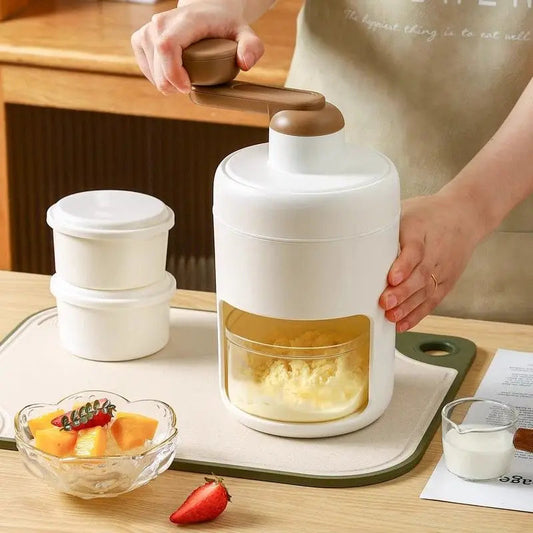 Medzone™Manual Ice Shaver Portable| Hand Cranked Ice Crusher