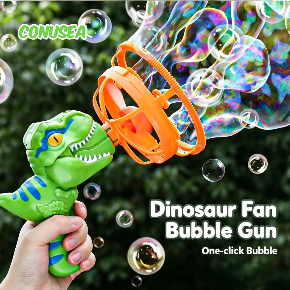 Medzone™Dinosaur Big Bubble Making Gun | Kids Bubble Toy