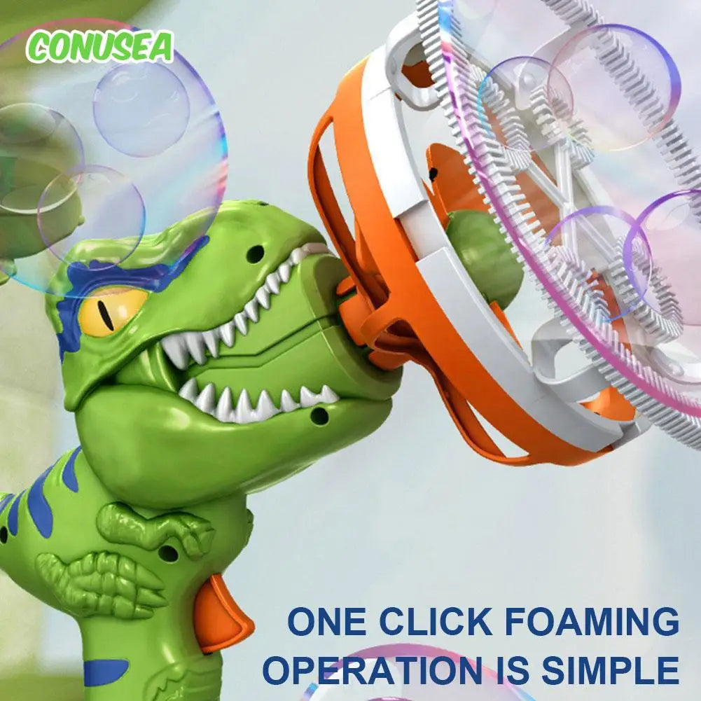 Medzone™Dinosaur Big Bubble Making Gun | Kids Bubble Toy