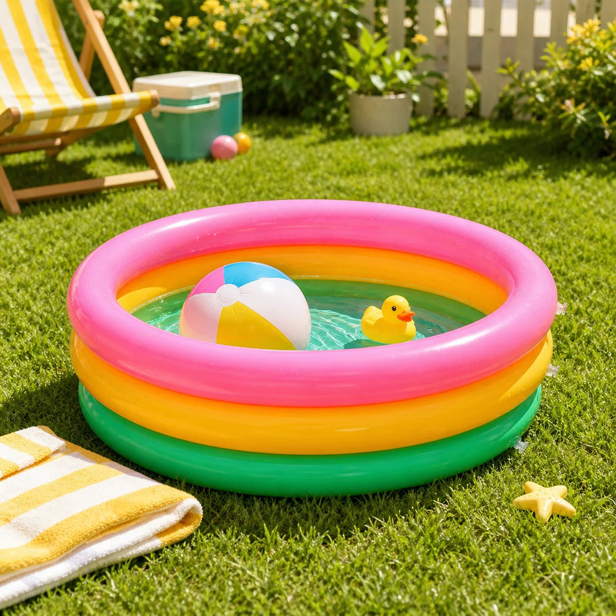 Medzone™Portable Swimming Pools for Kids | Safe & Fun