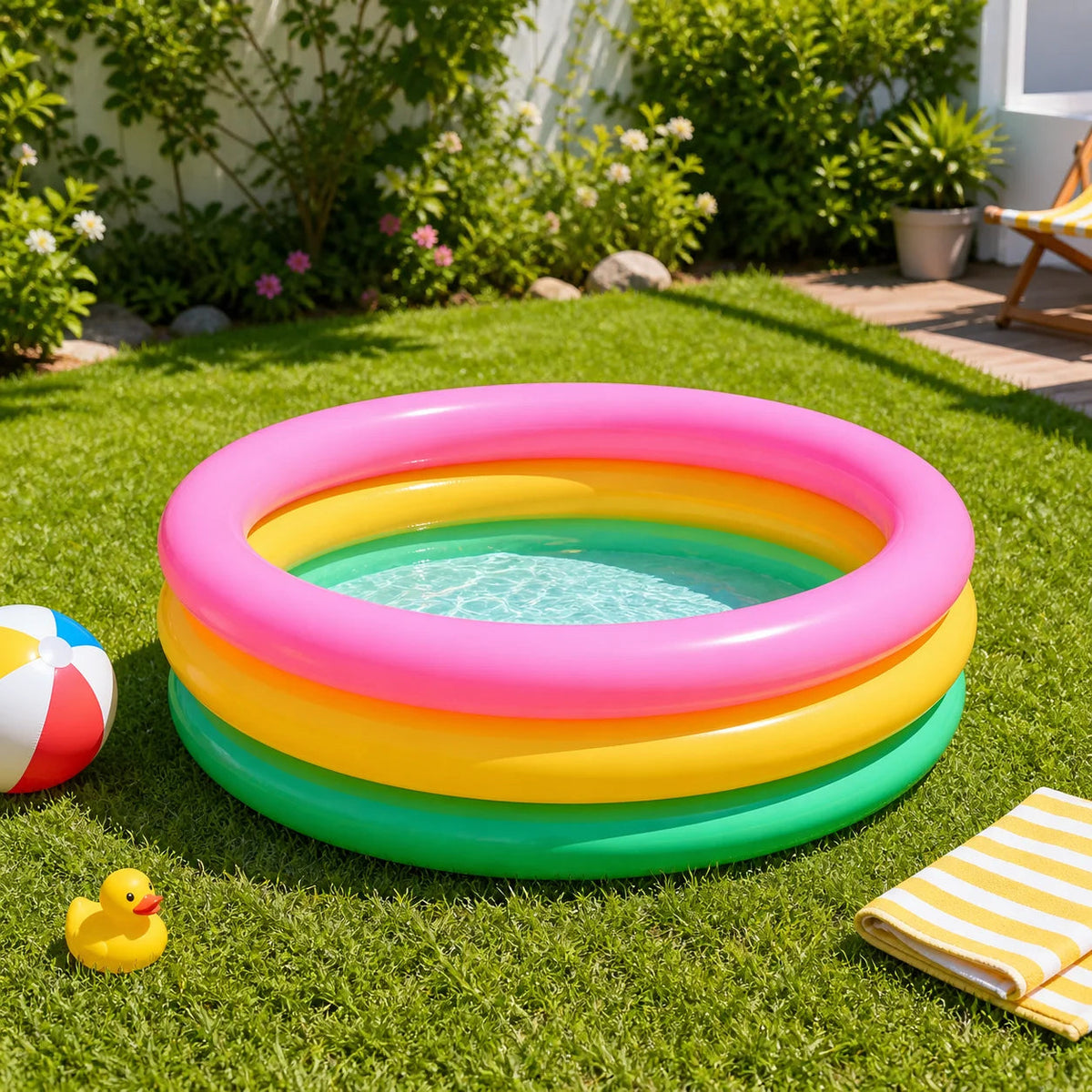 Medzone™Portable Swimming Pools for Kids | Safe & Fun