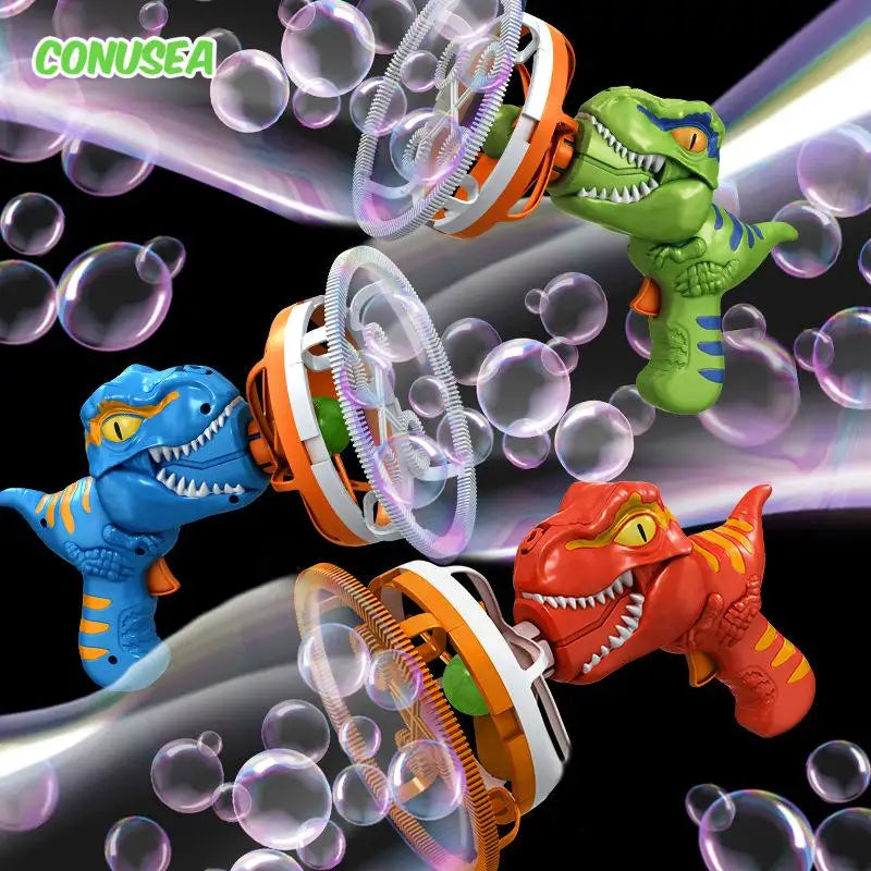 Medzone™Dinosaur Big Bubble Making Gun | Kids Bubble Toy