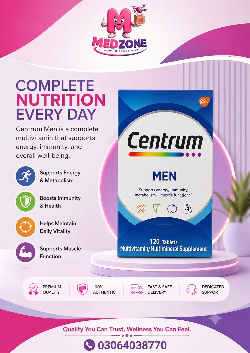 Medzone™Centrum Silver Multivitamins | Daily Vitamins for Adults