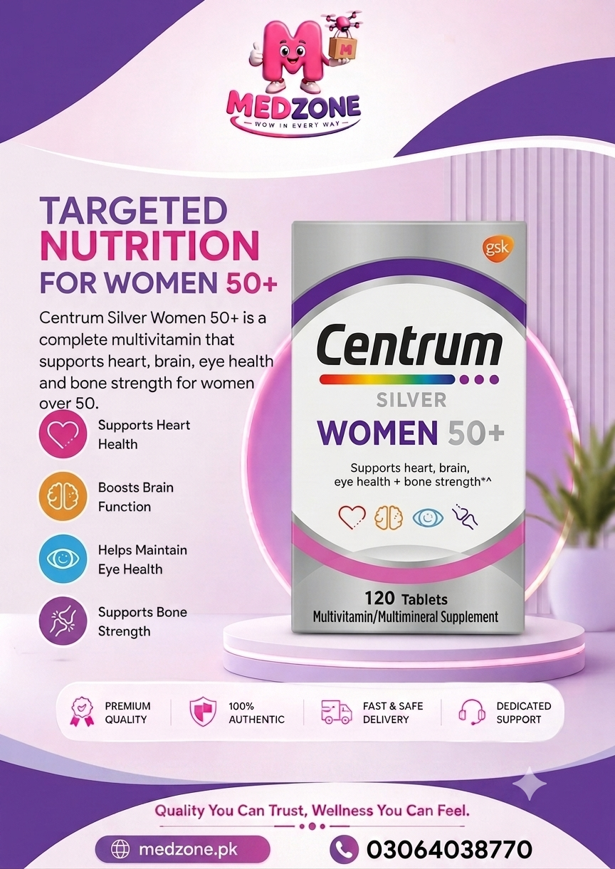 Medzone™Centrum Silver Multivitamins | Daily Vitamins for Adults