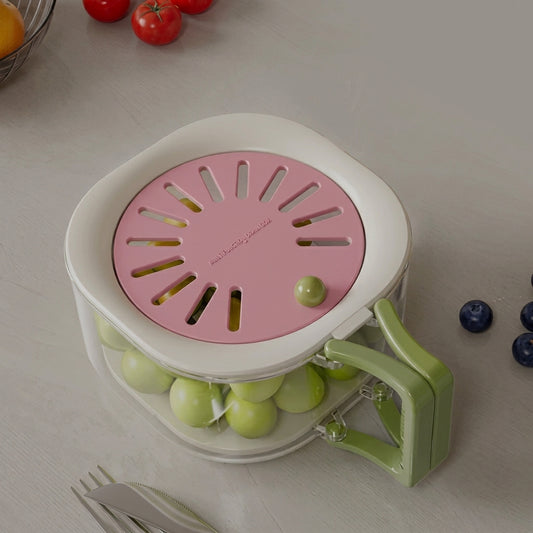 Medzone™2in1 Vegetable Washing Basin with Drain Basket