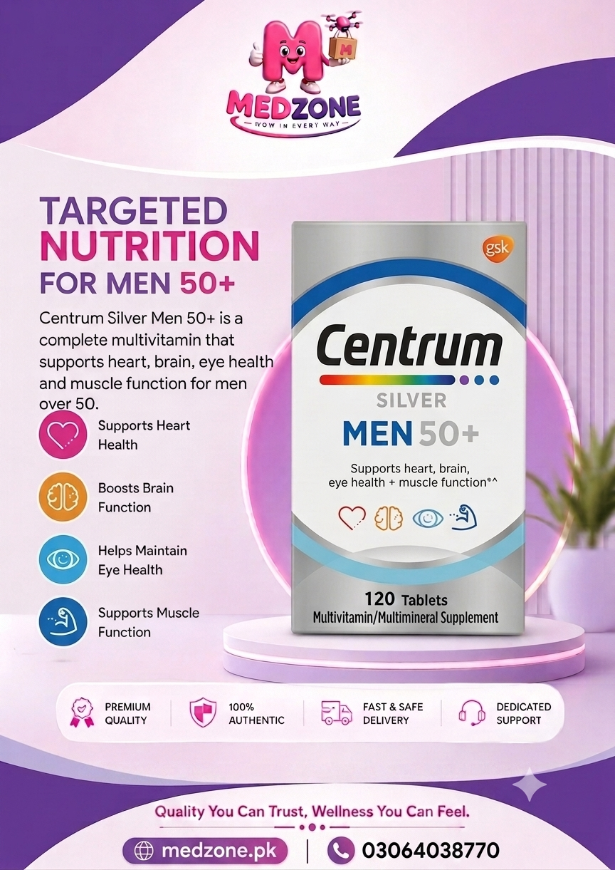 Medzone™Centrum Silver Multivitamins | Daily Vitamins for Adults