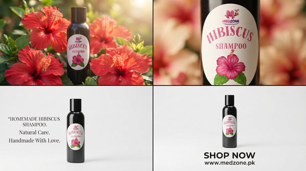 Medzone™Homemade Hibiscus Shampoo | Natural Hair Care