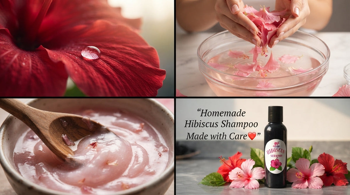 Medzone™Homemade Hibiscus Shampoo | Natural Hair Care