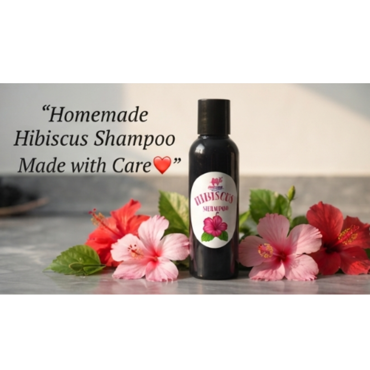 Medzone™Homemade Hibiscus Shampoo | Natural Hair Care