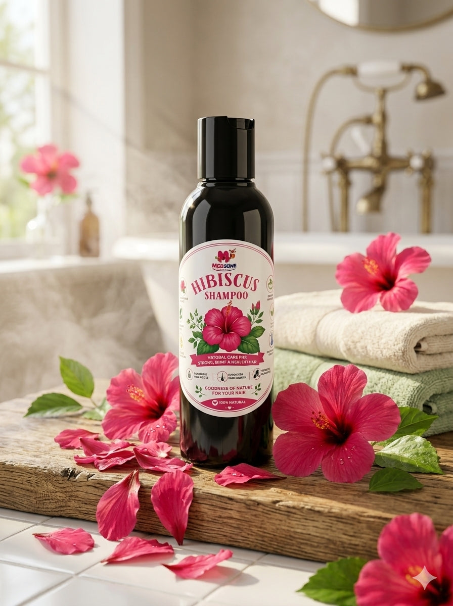 Medzone™Homemade Hibiscus Shampoo | Natural Hair Care